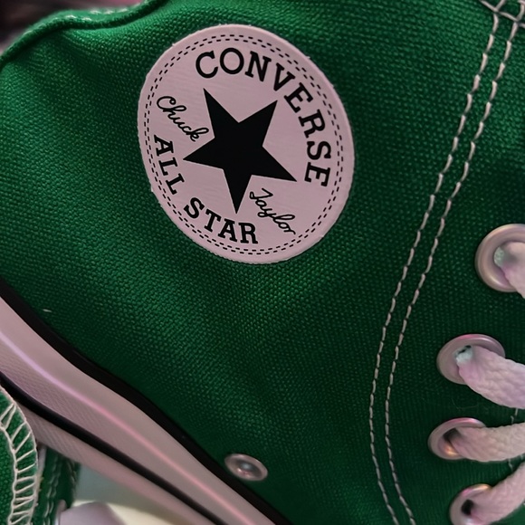 Kelly green high top chuck taylor all star converse - Picture 2 of 5